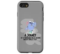 Un refrán Genial Un Viaje de mil Millas Carcasa para iPhone SE (2020) / 7/8