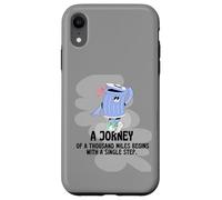 Un refrán Genial Un Viaje de mil Millas Carcasa para iPhone XR