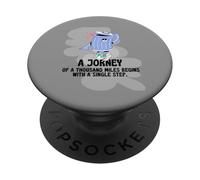 Un refrán Genial Un Viaje de mil Millas PopSockets PopGrip Adhesivo