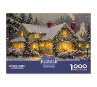 Un retiro pacífico Puzzle De Madera Impermeable Puzzles De 1000 Piezas para Adultos Colorido Rompecabezas para Decoración del Hogar