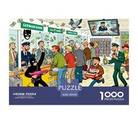 Un Robo en un Banco alemán Puzzle De Madera Impermeable DIY Puzzles De 1000 Piezas para Adultos Imposible Rompecabezas Juegos Desafiantes
