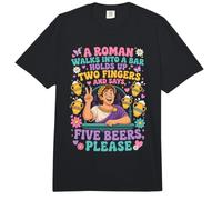 Un Romano entra en un Bar Historia de la Antigua Roma Comfort Colors Adult Heavyweight T-Shirt