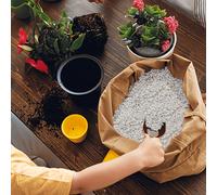 Un saco de naturales ligeras, ideal para jardines, flores, verduras y más