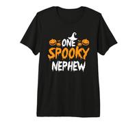 Un Sobrino Espeluznante a Juego para Halloween Familiar Camiseta Premium