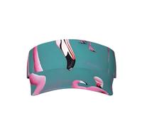 Un sombrero de flamencos, gorra hueca ajustable, transpirable, protección UV y adecuado para hombres y mujeres. Negro