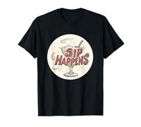 Un sorbo Divertido Sucede para los Amantes de los cócteles Camiseta