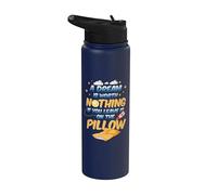 Un sueño no vale nada si lo dejas en la almohada Stainless Steel Insulated Water Bottle