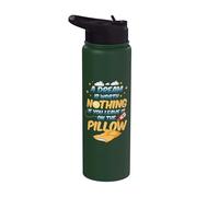 Un sueño no vale nada si lo dejas en la almohada Stainless Steel Insulated Water Bottle