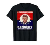 Un Tiempo para la grandeza John F. Kennedy para el Presidente JFK Camiseta