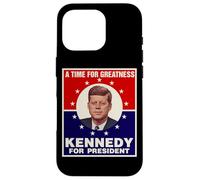Un Tiempo para la grandeza John F. Kennedy para el Presidente JFK Carcasa para iPhone 16 Pro