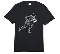 Un Tipo de fútbol Americano dibujando quarterbacks Comfort Colors Adult Heavyweight T-Shirt