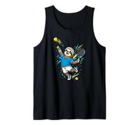 Un Unicornio De Pádel Divertido Y Adorable Camiseta sin Mangas