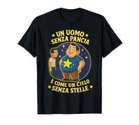 Un uomo senza pancia è come un cielo senza stelle. Per papà Camiseta