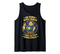 Un uomo senza pancia è come un cielo senza stelle. Per papà Camiseta sin Mangas