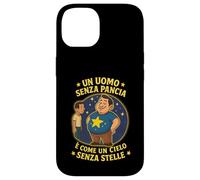 Un uomo senza pancia è come un cielo senza stelle. Per papà Carcasa para iPhone 14