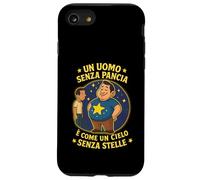 Un uomo senza pancia è come un cielo senza stelle. Per papà Carcasa para iPhone SE (2020) / 7 / 8