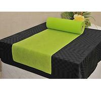 Un Uso Rollo Camino DE Mesa NOVOTEX 0.40x48m PRE. 30cm. Color Pistacho