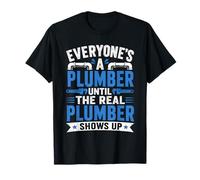 Un Verdadero Fontanero Muestra a los reparadores de plomería Experto en instaladores de tuberías Camiseta