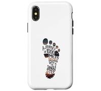 Un Viaje de 1000 Millas Comienza con un Paso Carcasa para iPhone X/XS