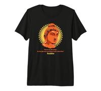 Un Viejo Dicho sobre Crypto Funny Buddha Declaración Camiseta Premium