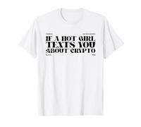 Un Viejo Dicho sobre Las criptomonedas (Declaración Divertida de Bitcoin) Camiseta