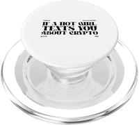 Un Viejo Dicho sobre Las criptomonedas (Declaración Divertida) PopSockets PopGrip para MagSafe