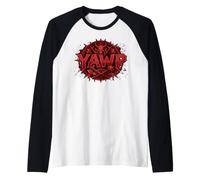 Un Yawp bárbaro Camiseta Manga Raglan