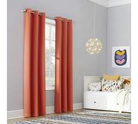 Un Zero Riley - Panel de Cortina con Ojales, Naranja, 40" x 63"