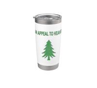 UNA APELACIÓN AL CIELO 1776 REVOLUCIÓN BANDERA INDEPENDENCIA Vaso térmico de acero inoxidable de doble pared
