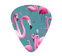 Una bandada de flamencos palas de guitarra, bajo, guitarra eléctrica o Hawaii de cuatro cuerdas (12 paquetes, finas, medianas, pesadas)