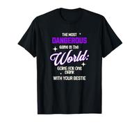 Una bebida con tu mejor amiga - Modo Caos Camiseta