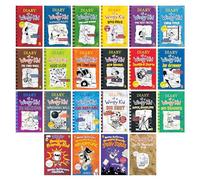 Una biblioteca de Diario de Greg 1-22 - Juego en caja para niños, serie de colección completa de 22 libros, edición de tapa blanda para niños