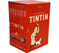 Una biblioteca de las aventuras de Tintín Colección completa Tapa dura