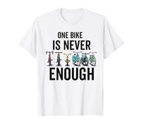 Una Bicicleta Nunca es Suficiente Ciclismo Ciclista Montar en Bicicleta Camiseta