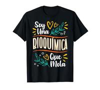 Una Bioquímica Que Mola Mujer Regalo Bioquimica Camiseta