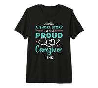 Una Breve Historia Soy Cuidador Profesional Cuidador de enfermería Camiseta Premium
