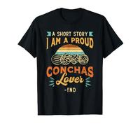 Una Breve Historia Soy un Orgulloso Amante Mexicano de Las Conchas de Pan Dulce Camiseta gráfica económica