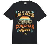 Una Breve Historia Soy un Orgulloso Amante Mexicano de Las Conchas de Pan Dulce Comfort Colors Adult Heavyweight T-Shirt
