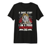 Una Breve Historia Soy un Orgulloso Jefe Bombero Jefe Bombero Camiseta Premium