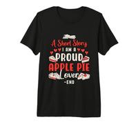 Una Breve Historia Soy un Orgulloso pastelero Panadero Amante de la Tarta de Manzana Camiseta Premium