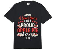 Una Breve Historia Soy un Orgulloso pastelero Panadero Amante de la Tarta de Manzana Comfort Colors Adult Heavyweight T-Shirt