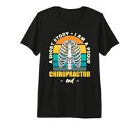 Una Breve Historia Soy un Ortopedista Ortopedista Masaje Quiropráctico Camiseta Premium