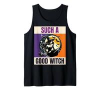 Una Buena Bruja Halloween Temporada Espeluznante Camiseta sin Mangas