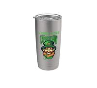 Una buena risa Haz sonreír a este duende Día de San Patricio Vaso térmico de acero inoxidable de doble pared