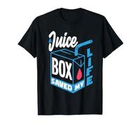 Una Caja de Jugo salvó mi Vida Concientización sobre la Diabetes Camiseta