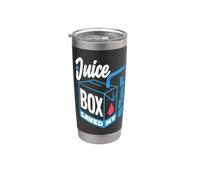 Una caja de jugo salvó mi vida Concientización sobre la diabetes Vaso térmico de acero inoxidable de doble pared