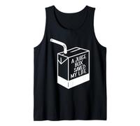 Una Caja de Jugo salvó mi Vida Mes de concientización sobre la Diabetes Diabético Camiseta sin Mangas