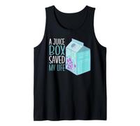 Una Caja de Jugo salvó mi Vida Mes de concientización sobre la Diabetes Diabéticos Camiseta sin Mangas