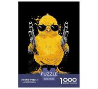 Una Chica Amarilla Fresca Rompecabezas Imposible,desafío para Adultos Animales Entretenimiento Creativo 1000 Piezas Obra De Arte De Juego De para Adultos Y Niños A Partir De 12 Años 70x50cm/1000pcs