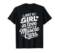 Una chica enamorada de los coches pesados Camiseta